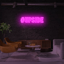 Lade das Bild in den Galerie-Viewer, #Upside Neonschild