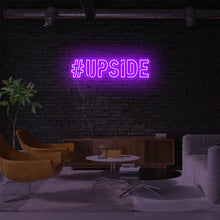 Lade das Bild in den Galerie-Viewer, #Upside Neonschild