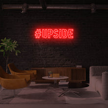 Lade das Bild in den Galerie-Viewer, #Upside Neonschild