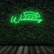 Lade das Bild in den Galerie-Viewer, "Wedding" Neonschild