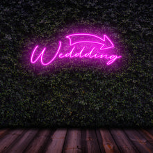 Lade das Bild in den Galerie-Viewer, "Wedding" Neonschild