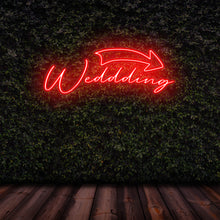 Lade das Bild in den Galerie-Viewer, "Wedding" Neonschild