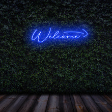 Lade das Bild in den Galerie-Viewer, "Welcome" Neonschild