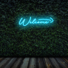 Lade das Bild in den Galerie-Viewer, "Welcome" Neonschild