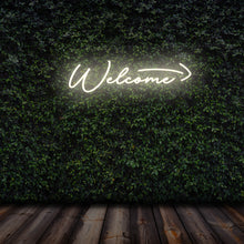 Lade das Bild in den Galerie-Viewer, "Welcome" Neonschild