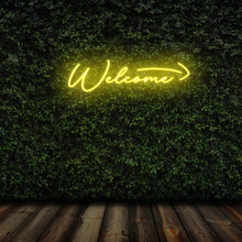 Lade das Bild in den Galerie-Viewer, "Welcome" Neonschild