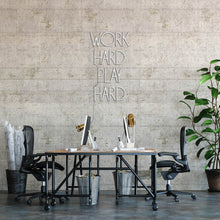 Lade das Bild in den Galerie-Viewer, Work Hard Play Hard Neonschild