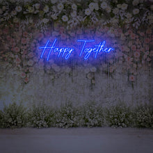 Lade das Bild in den Galerie-Viewer, &quot;Happy Together&quot; Neonschild
