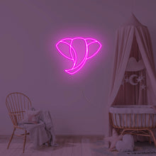 Lade das Bild in den Galerie-Viewer, Elefant Neonschild
