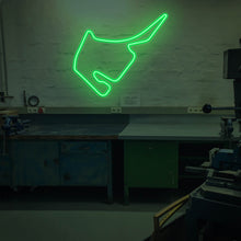 Lade das Bild in den Galerie-Viewer, Hockenheim Grand Prix Rennstrecke Neonschild
