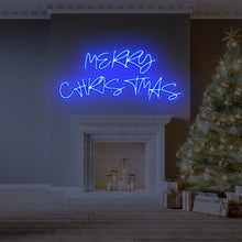 Lade das Bild in den Galerie-Viewer, &quot;Merry Christmas&quot; Neonschild
