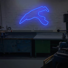 Lade das Bild in den Galerie-Viewer, Spa Grand Prix Rennstrecke Neonschild
