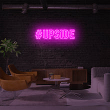 Lade das Bild in den Galerie-Viewer, #Upside Neonschild
